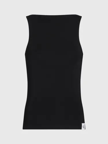 Calvin Klein Archieve Knitted Tank Top, Black - Black - Female
