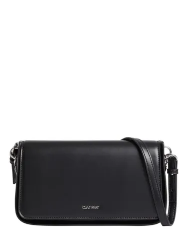 Calvin Klein Archival Chain Strap Shoulder Bag, Black - Black - Female
