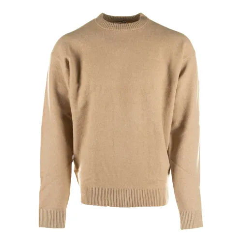 Calvin Klein , Beige Sweaters ,Beige male, Sizes: