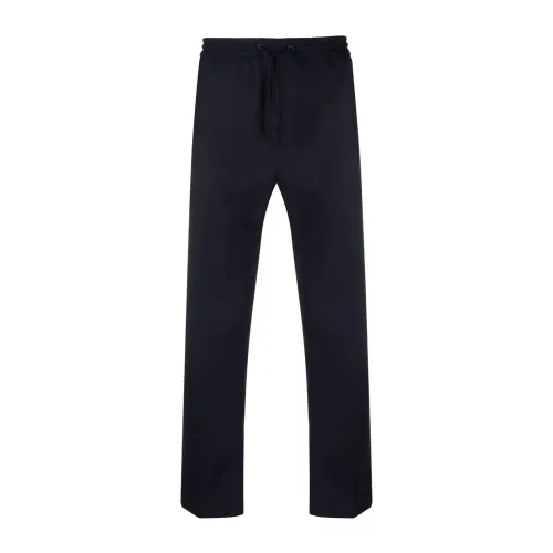 Calvin Klein , Bi-stretch comfort wool jogger ,Blue male, Sizes: