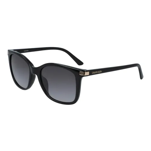 Calvin Klein , Black/Blue Sunglasses ,Black female, Sizes:
