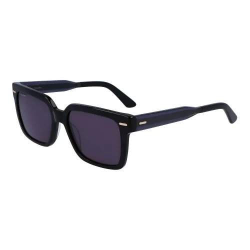 Calvin Klein , Black/Blue Sunglasses ,Multicolor male, Sizes: