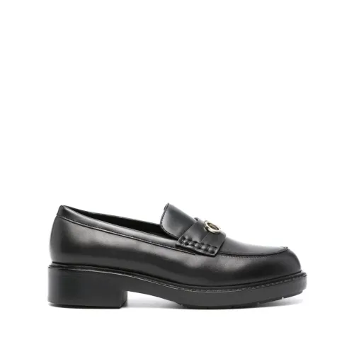 Calvin Klein , Black Casual Closed Low Heel Loafers ,Black female, Sizes: