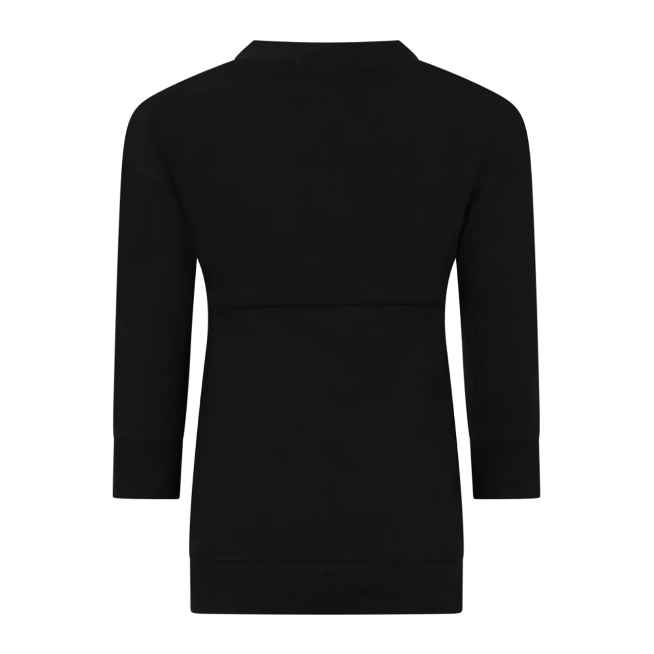 Calvin Klein , Black Cotton Dress with Embroidered Logo ,Black unisex, Sizes: