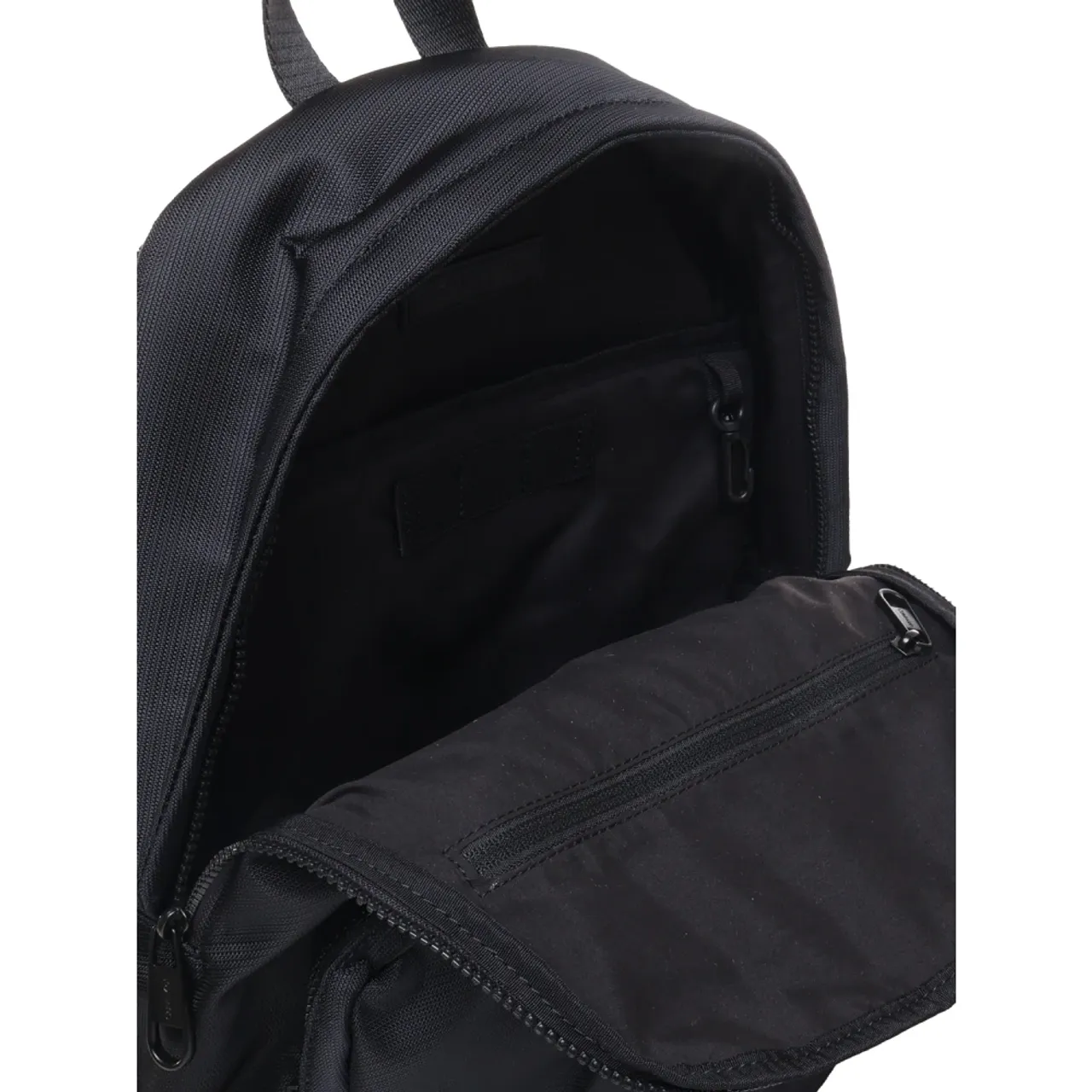 Calvin Klein , Black Cotton Elastan Backpack ,Black male, Sizes: ONE SIZE
