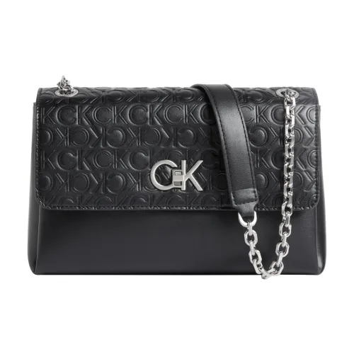 Calvin Klein , Black Crossbody Bag ,Black female, Sizes: ONE SIZE