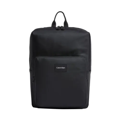 Calvin Klein , Black T-Squared Backpack ,Black male, Sizes: ONE SIZE