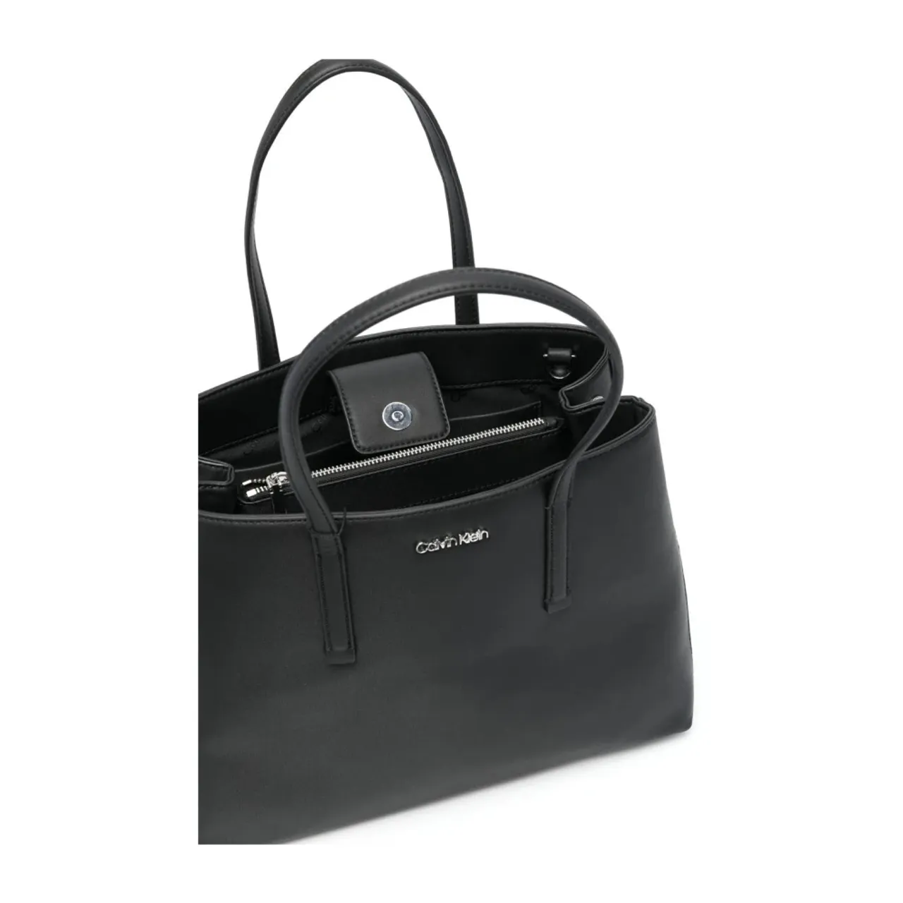 Calvin Klein , Black Tote Bag for Women ,Black female, Sizes: ONE SIZE