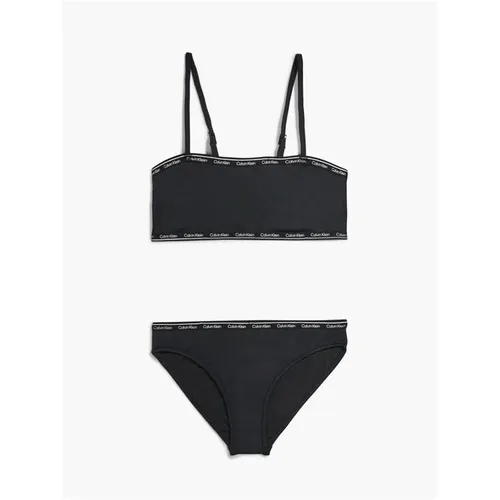 Calvin Klein Bralette Bikini Set - Black