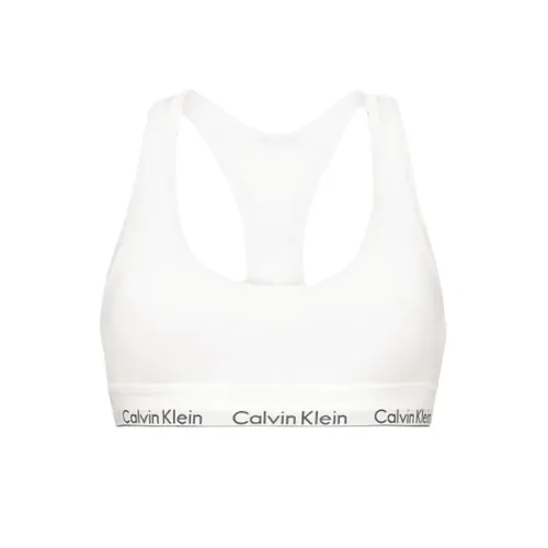 Calvin Klein , Bralette - Modern Cotton ,White female, Sizes: