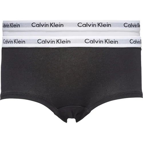 Calvin Klein Calvin 2 Pack Shortie Briefs - White