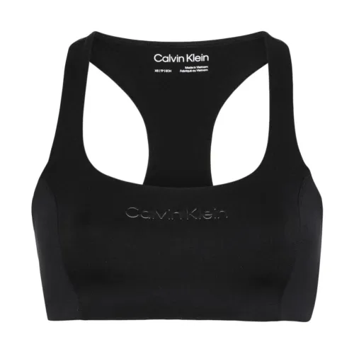 Calvin Klein , Calvin Sport Top Black ,Black female, Sizes: