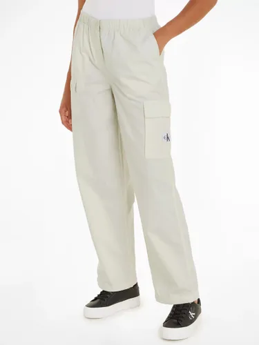 Calvin Klein Cargo Trousers - Icicle - Female