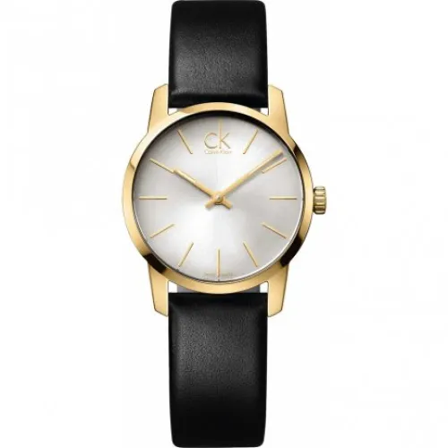 Calvin Klein , City Quartz Watch - K2G23520 ,Black female, Sizes: ONE SIZE