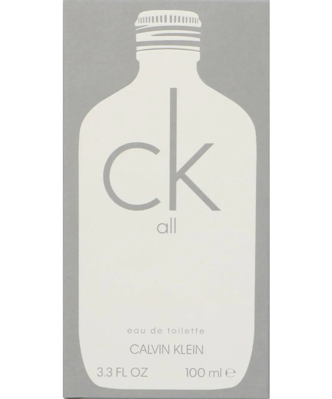Calvin Klein CK All Eau de Toilette 100ml Spray Unisex - NA - One Size
