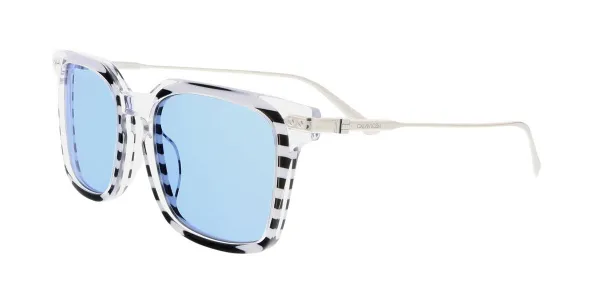 Calvin Klein CK18702S 972 Men's Sunglasses Clear Size 54