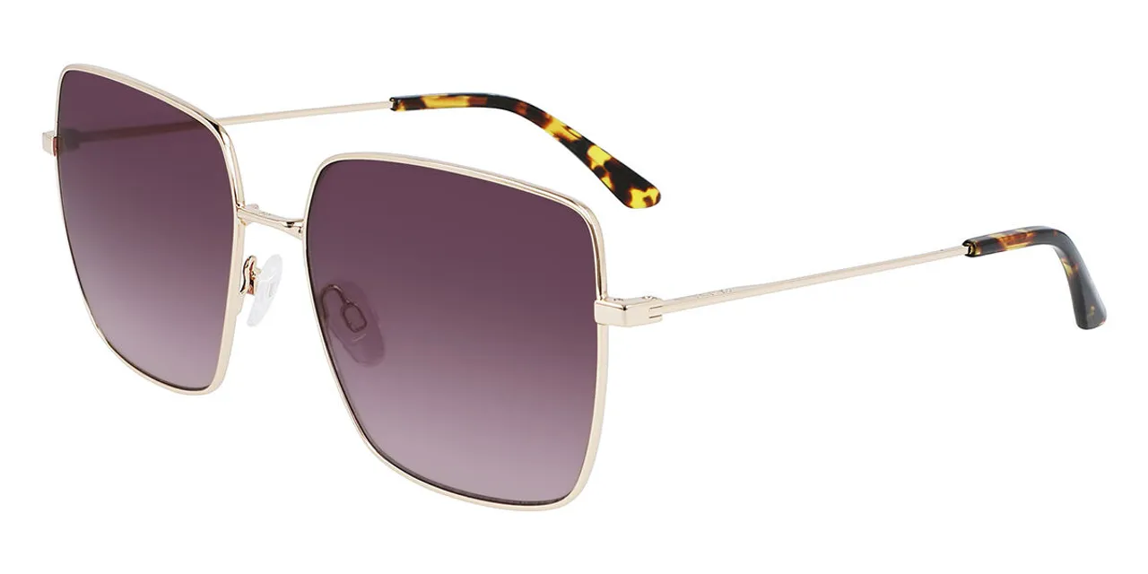 Calvin Klein CK20135S 718 Women's Sunglasses Gold Size 58
