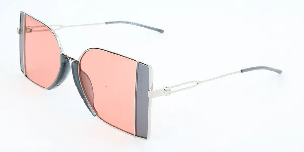 Calvin Klein CK8057S 043 Men's Sunglasses Silver Size 51