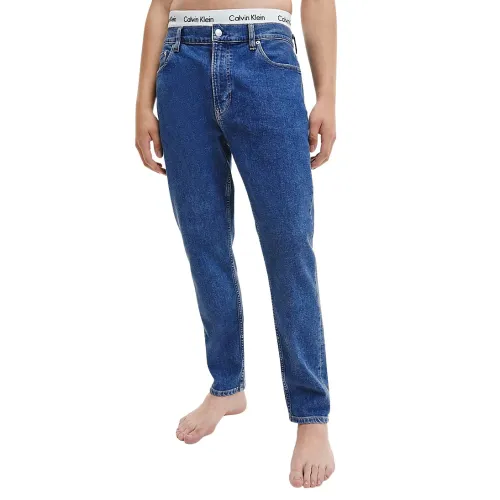 Calvin Klein , Classic Straight Jeans ,Blue male, Sizes: