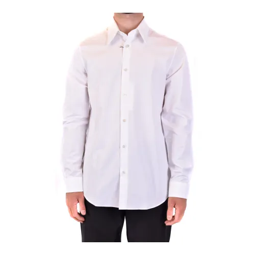 Calvin Klein , Classic White Formal Shirt Fw20 ,White male, Sizes: