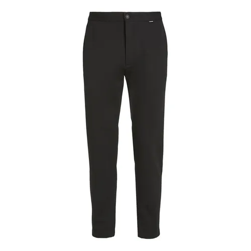 Calvin Klein Comfort Knit Tapered Pant - Black
