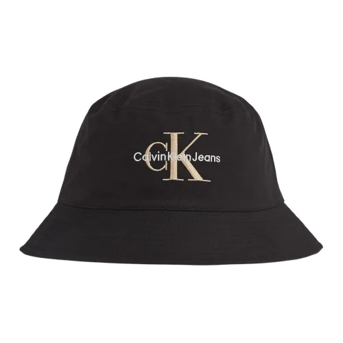 Calvin Klein , Cotton Fisherman Hat Spring/Summer Collection ,Black male, Sizes: ONE