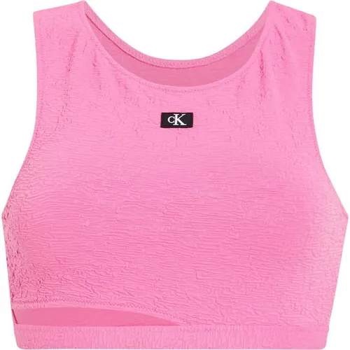 Calvin Klein Crop Top Ld43 - Pink
