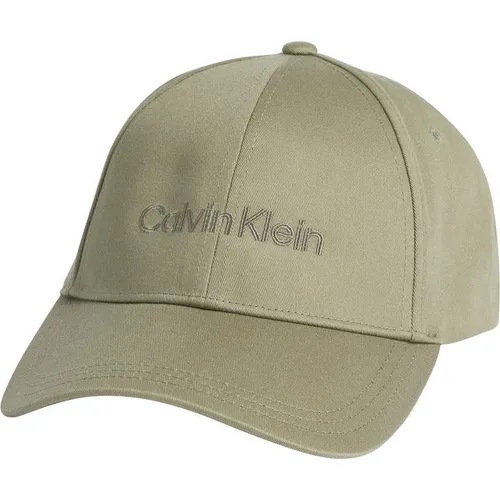 Calvin Klein Double Line Embroidered Cap - Green