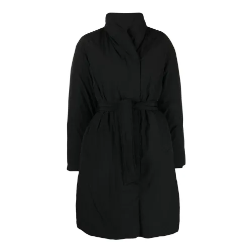 Calvin Klein , Down wrap puffer coat ,Black female, Sizes:
