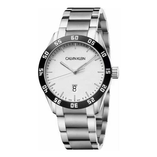 Calvin Klein , Elegant and Reliable Quartz Watch ,Gray male, Sizes: ONE SIZE