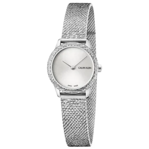 Calvin Klein , Elegant and Reliable Quartz Watch - K3M23T26 ,Gray female, Sizes: ONE SIZE