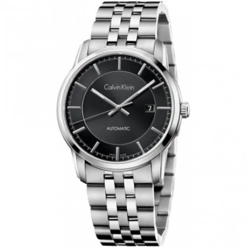 Calvin Klein , Elegant Automatic Women`s Watch - K5S34141 Infinity ,Gray female, Sizes: ONE SIZE