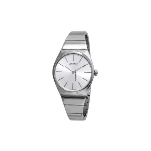 Calvin Klein , Elegant Silver Quartz Watch for Men ,Gray male, Sizes: ONE SIZE