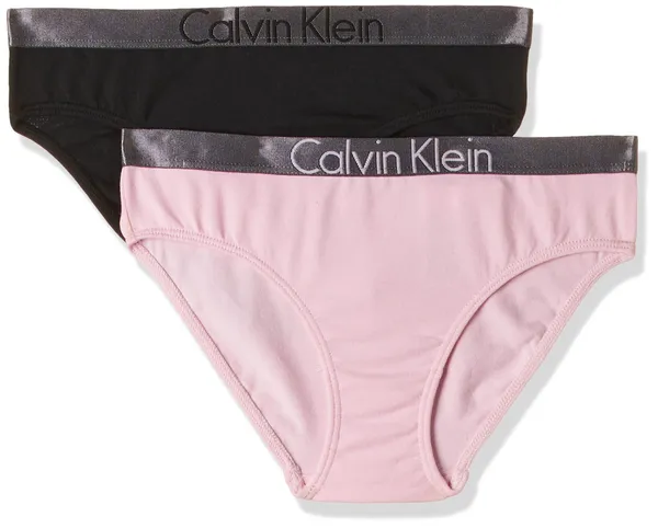 Calvin Klein Girl's 2 Pack Bikini Briefs Bikini