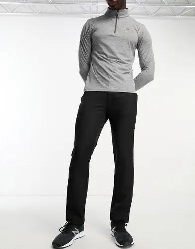 Calvin Klein Golf Bullet regular fit stretch trousers in black