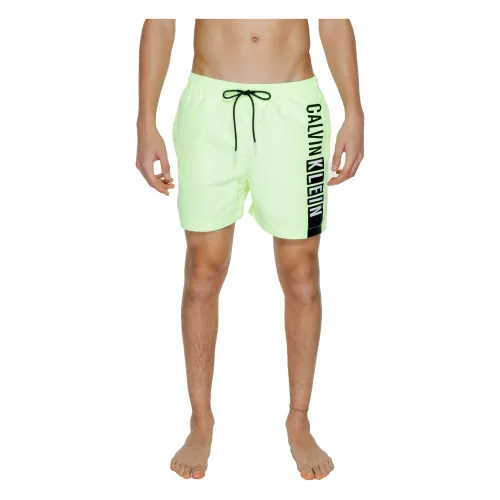 Calvin Klein , Graphic Swim Shorts Spring/Summer Collection ,Green male, Sizes: