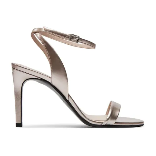 Calvin Klein , Heel Sandal Bracelet ,Gray female, Sizes: