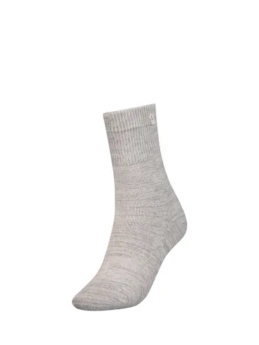 Calvin Klein Home Lurex Ankle Socks - 001 Grey - Female
