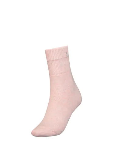Calvin Klein Home Lurex Ankle Socks - 003 Pink - Female