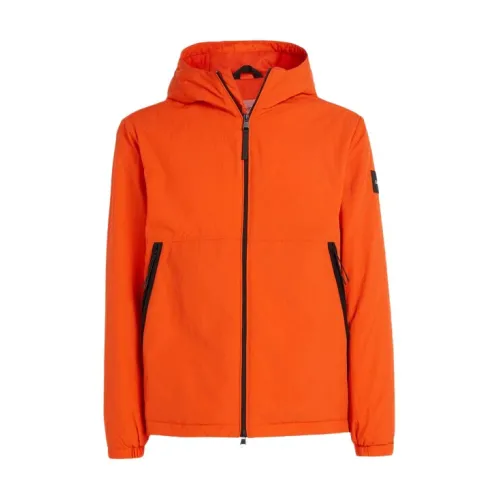 Calvin Klein , Jacket ,Orange male, Sizes: