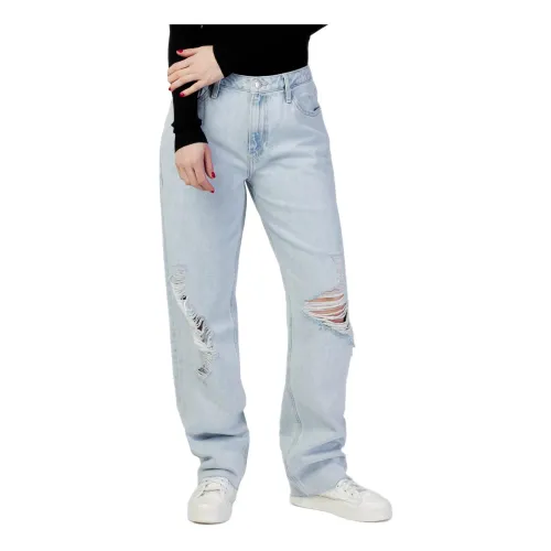 Calvin Klein Jeans , 90s Straight J20J218632 ,Blue female, Sizes: