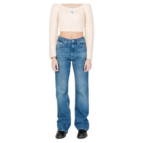 Calvin Klein Jeans , Authentic Bootcut Jeans ,Blue female, Sizes: