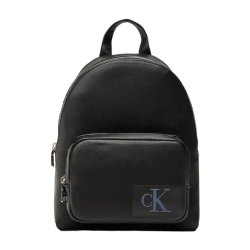 Calvin Klein Jeans , Backpack ,Black female, Sizes: ONE SIZE