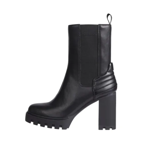Calvin Klein Jeans , Black Chelsea Ankle Boots ,Black female, Sizes: