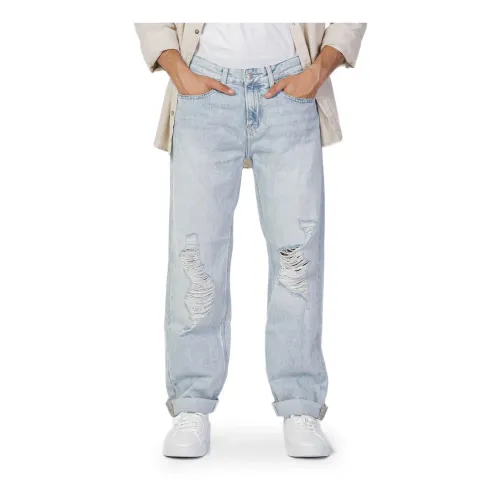Calvin Klein Jeans , Calvin Klein Jeans Men Jeans ,Blue male, Sizes: