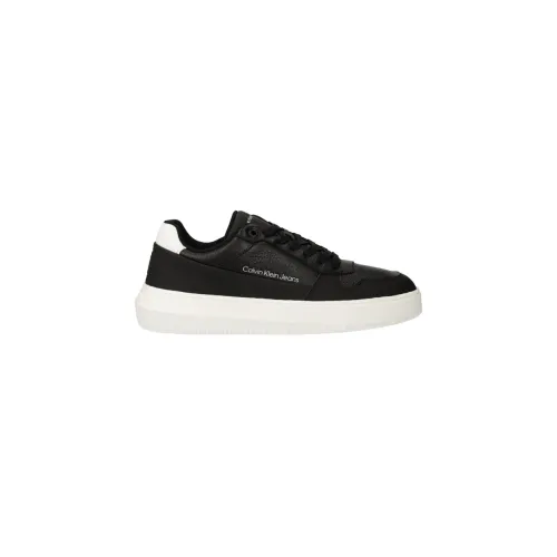 Calvin Klein Jeans , Chunky Cupsole Low Sneakers ,Black male, Sizes: