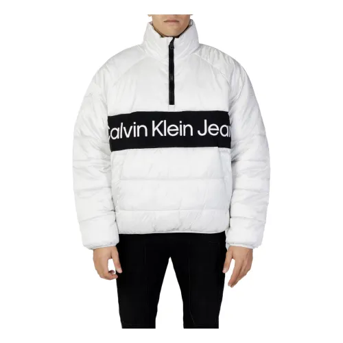 Calvin Klein Jeans , Down Jackets ,White male, Sizes: