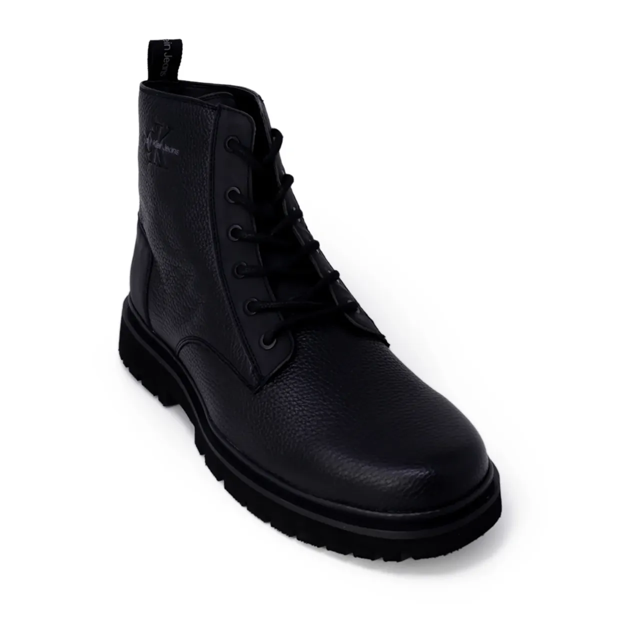 Calvin Klein Jeans , EVA Mid Laceup Boot ,Black male, Sizes: