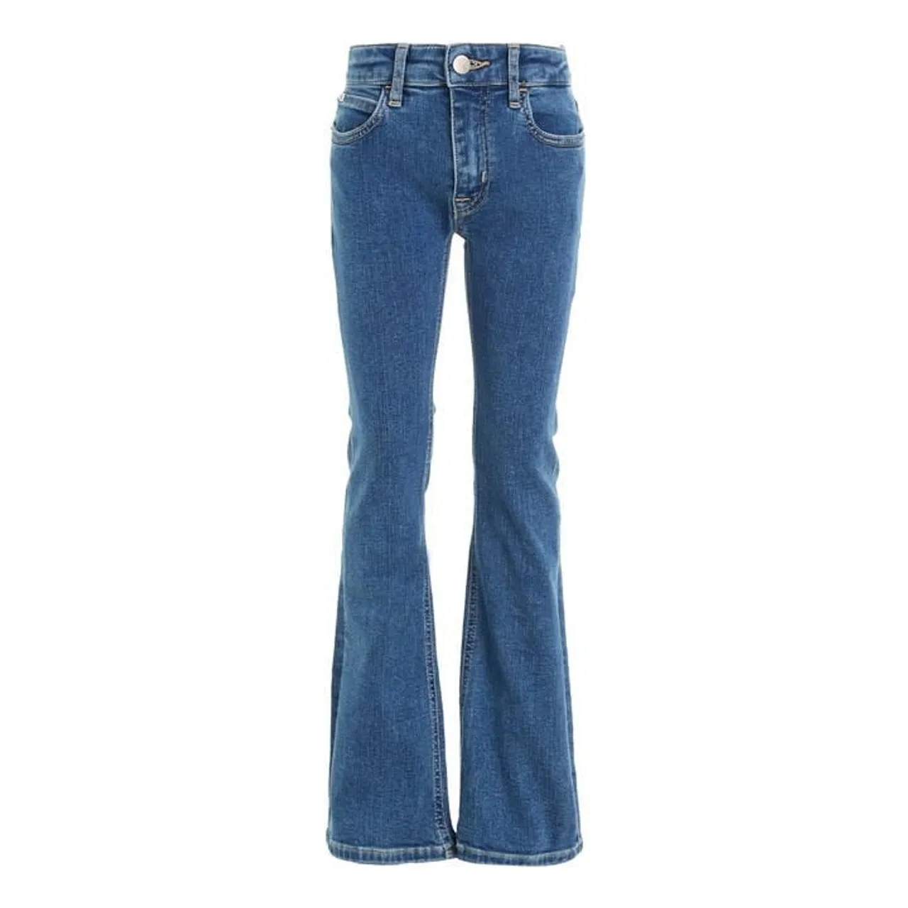 Calvin Klein Jeans Flare Ess Blue Stretch - Blue