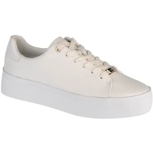 Calvin Klein Jeans  Flatform Lace UP  women's Shoes (Trainers) in White